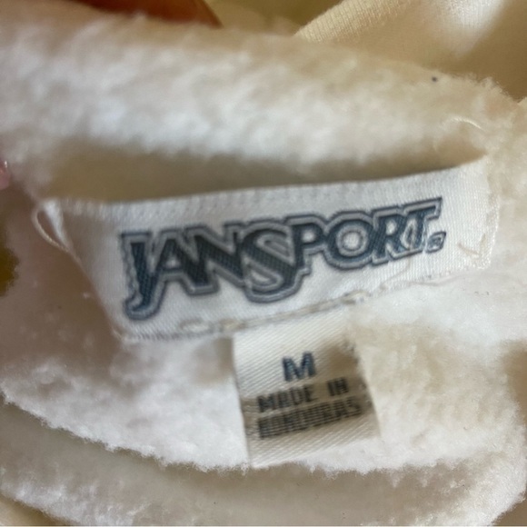 Oregon State Beavers Jansport White Hoodie – Polka Dot Lettering – Size M - Picture 6 of 8